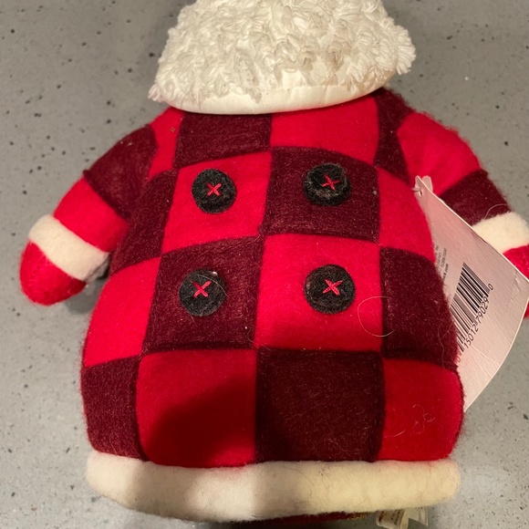 Hallmark plaid santa country folk - Picture 3 of 7